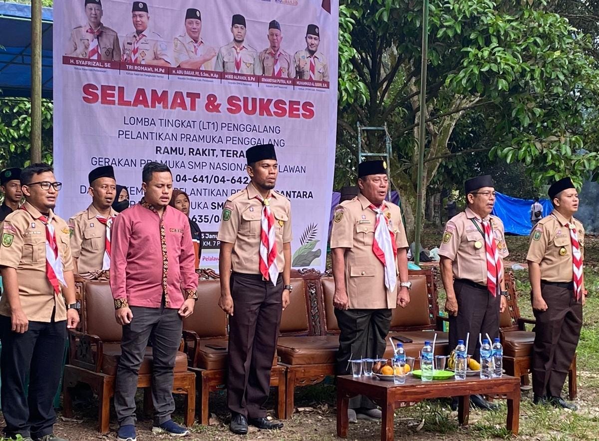 Kadisdikbud Buka Perjusami SMP dan SMK Nasional Pelalawan, Ini Pesan H Abu Bakar FE