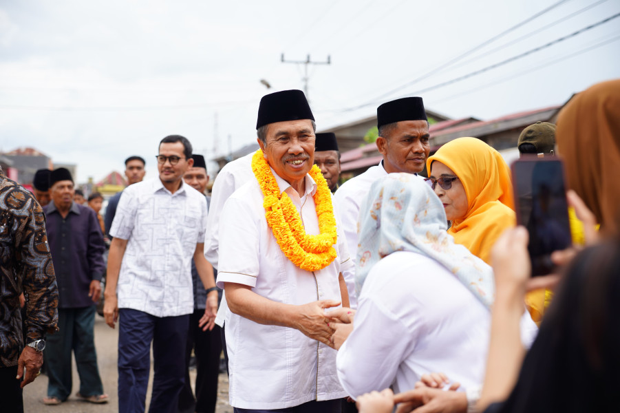 Masyarakat Rokan Hilir Ikut Kampanye Cagubri Nomor Urut 3, Siap Menangkan Syamsuar Dua Periode Pimpin Riau