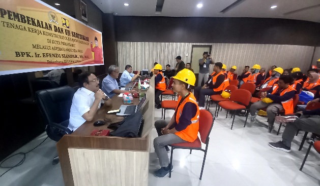 Uji Kompetensi Tenaga Kerja Konstruksi, Peserta : Terimakasih Pak Effendi Sianipar, Kami Terbantu
