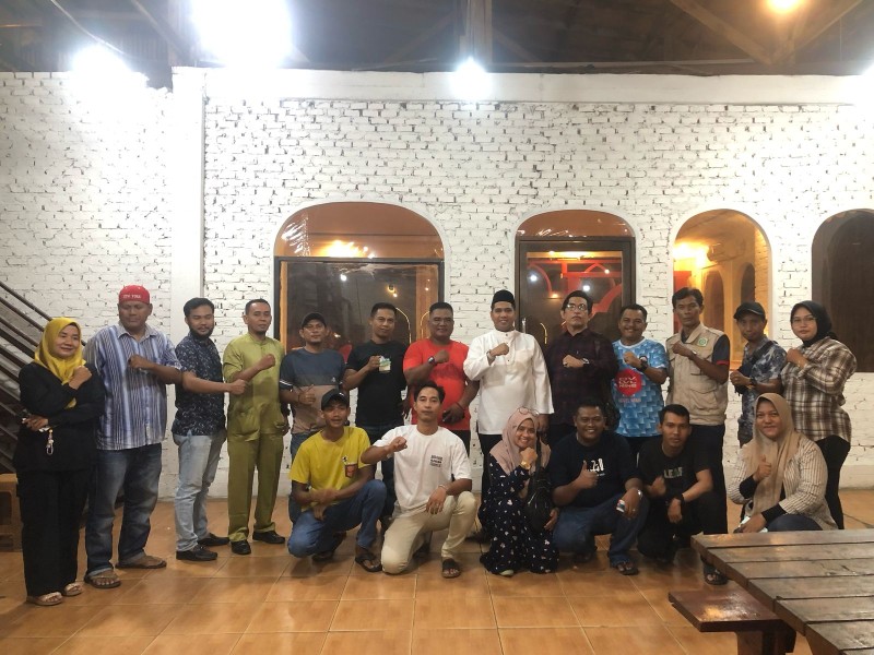 GMR dan Camat Rumbai Abdul Rahman Sepakad Wujudkan Program Kerja Pemko Pekanbaru Ditengah Masyarakat