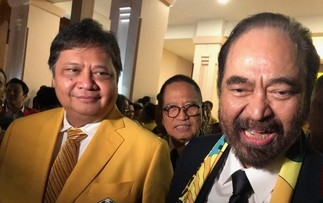 Surya Paloh Bertamu ke Markas Golkar, Bahas Koalisi Bareng Airlangga
