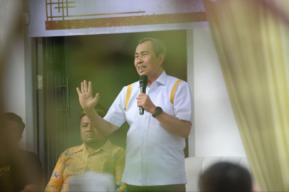 Gubernur Riau Tampung Aspirasi Masyarakat Sungai Apit Siak