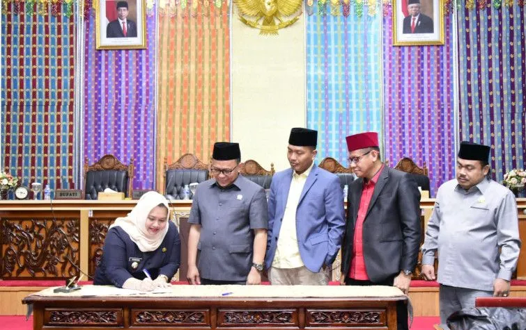 Perubahan APBD Bengkalis disahkan Rp4,5 Triliun