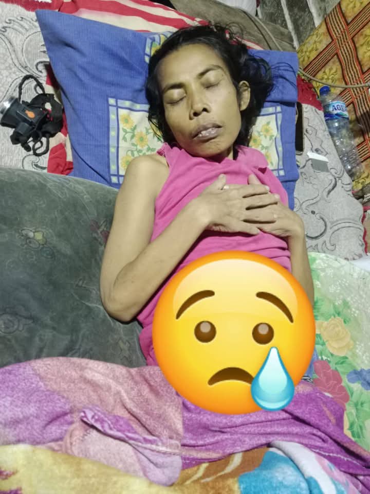 Ibu Lima Anak di Inhu Terbaring Sakit Hampir Setahun, Tak Mampu Berobat
