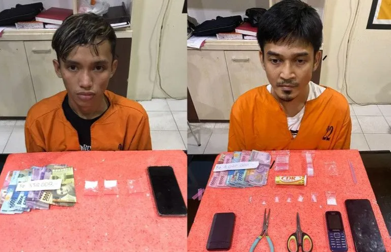 Polres Inhil Bekuk Pengedar Sabu di Tembilahan