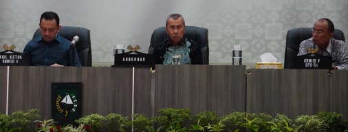 Aspirasi Diterima Komisi V,  Effendi Sianipar dan Gubri Sepakad Bangun Riau Bersama