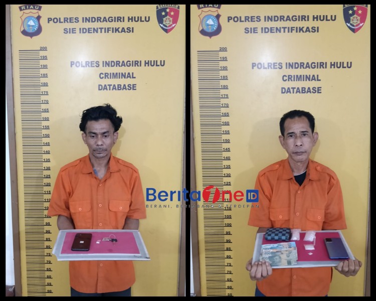 Kasat Narkoba AKP Adam Efendi Ungkap Penangkapan Dua Pengedar Sabu di Rengat