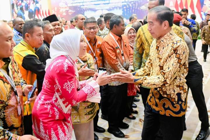 Bupati Rezita Hadiri Penyampaian LHP - LKPP Tahun 2023 Dari BPK RI Kepada Presiden Jokowi