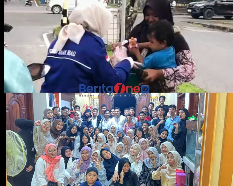 Semangat Kebersamaan: Forum Anak Rengat Bagikan Takjil dan Gelar Buka Puasa Bersama