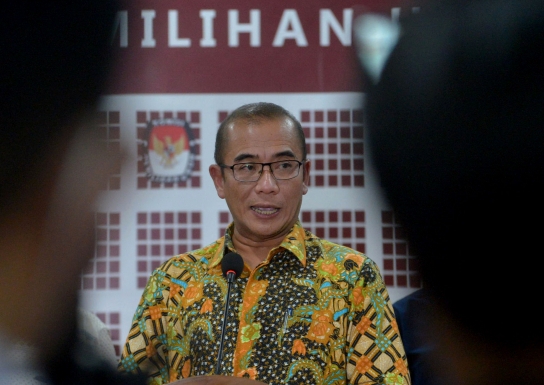 Ketua KPU Nilai Kehadiran Jokowi Pertanda tidak Ada Penundaan Pemilu