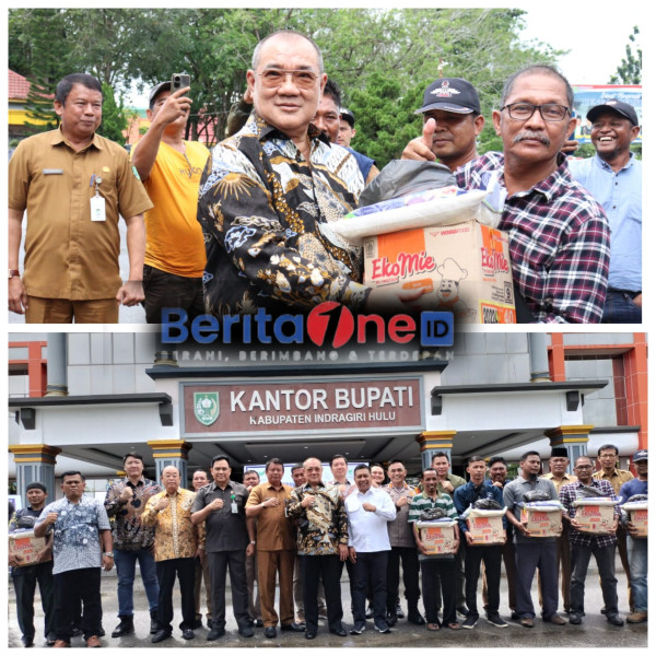 Peduli Banjir, Direktur Utama Dedi Handoko Alimin Serahkan 3.500 Paket Sembako