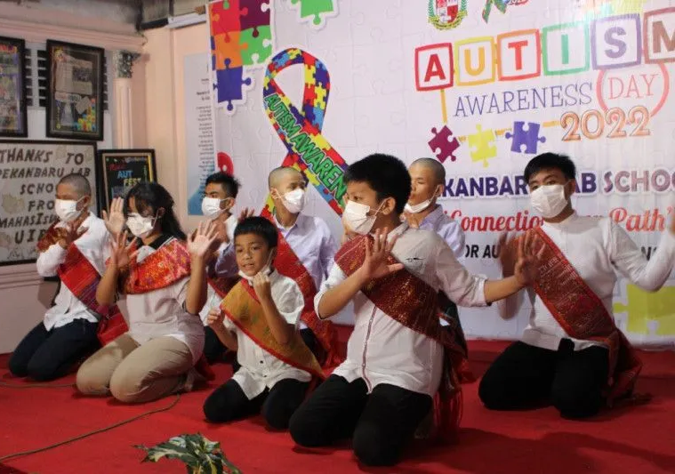 Hari Autis Sedunia, Pekanbaru Lab School gelar 