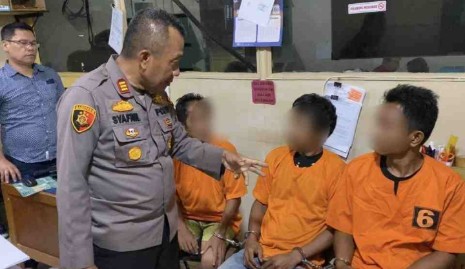 Polisi Ringkus Tiga Pelaku Pencurian di Bekas Kantor Kejati Riau
