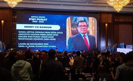 Hendry CH Bangun, Terpilih Jadi Ketua Umum PWI Pusat Periode 2023-2028