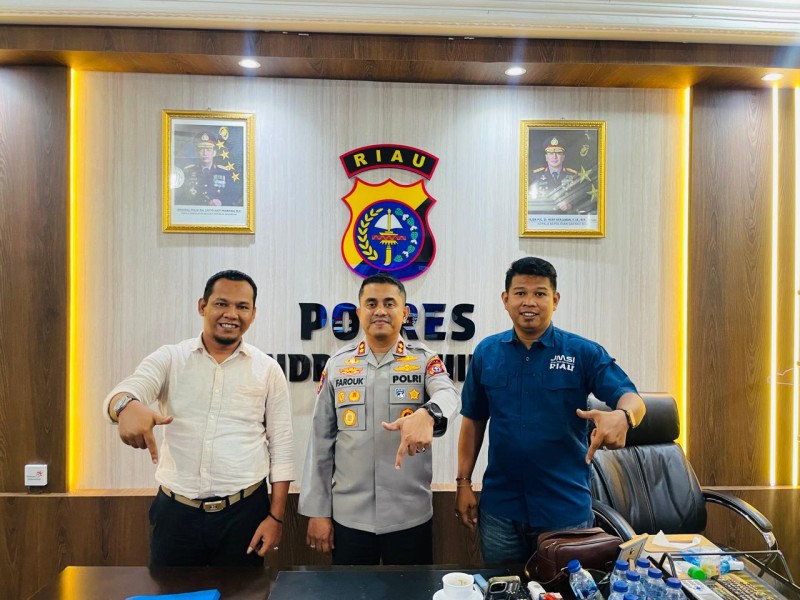 Kapolres Inhil Dukung Program JMSI, Sinergi Media Profesional untuk Indonesia Emas