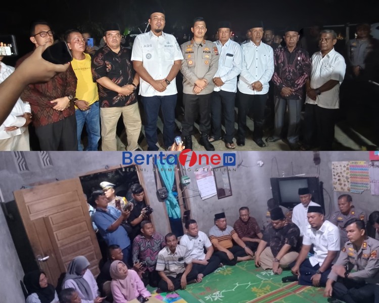 Kunjungi Keluarga Korban, Forkopimda Minta Warga Jaga Kondusivitas dan Hormati Proses Hukum