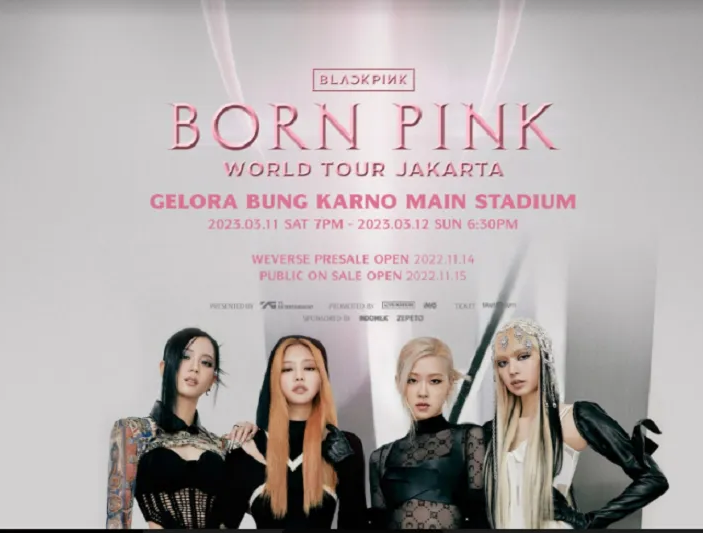 Tiket Konser BLACKPINK dalam Konser di Jakarta dijual Mulai hari ini