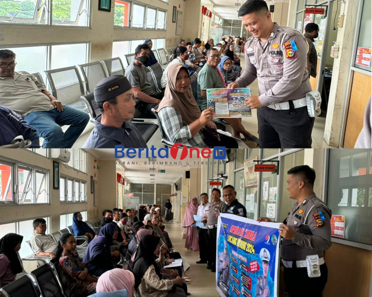 Operasi Zebra LK 2024: RSUD Indrasari Jadi Pusat Penyuluhan Kesadaran Berlalu Lintas
