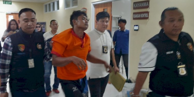 Inilah Tampang Pembunuh Ibu Hamil di Hotel Palembang