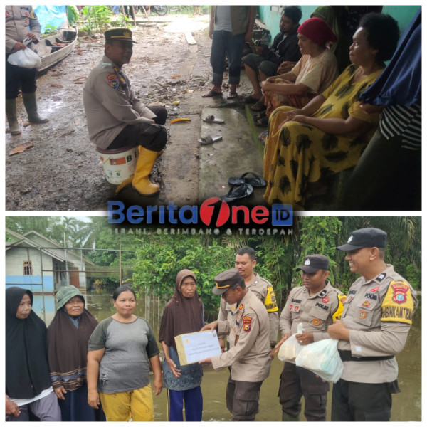 Trauma Healing Polsek Rengat Barat di Alang Kepayang Dinilai Sukses