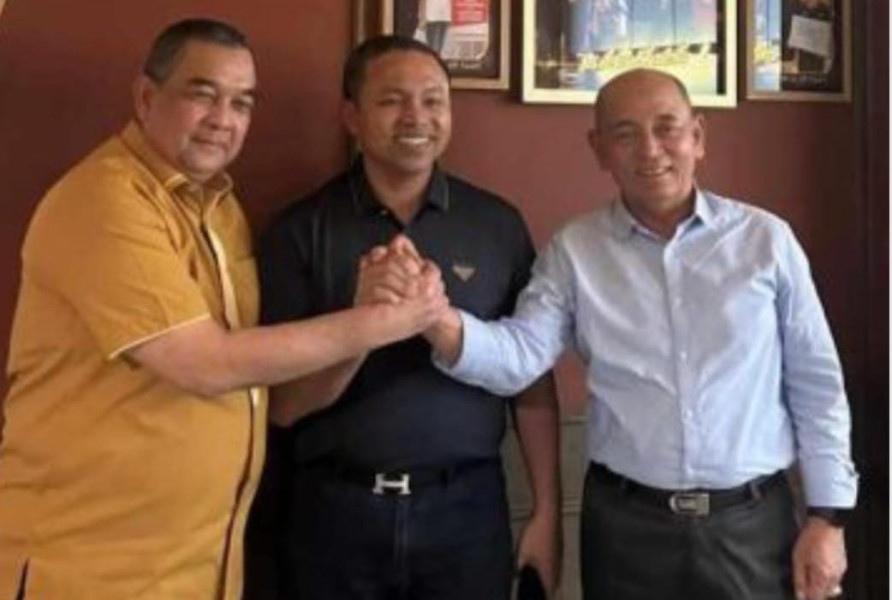 Pasangan Balon Gubri Edy Natar-Harris telah Berkomitmen dengan Abdul Wahid: Siapapun yang Maju Mereka Saling Dukung