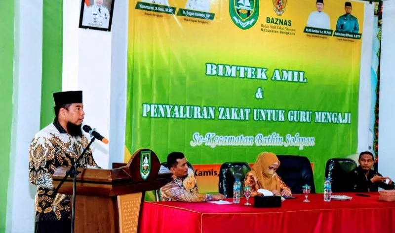Baznas Bengkalis Tingkatkan Kompetensi Amil Zakat