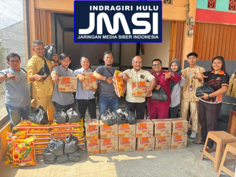 Ketika Wartawan Diperhatikan, JMSI Inhu Tunjukkan Aksi Nyata