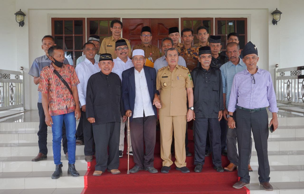 Gubri Terima Audiensi Datuk Penghulu Adat IV Koto dari Kuansing, Ini Pembahasannya