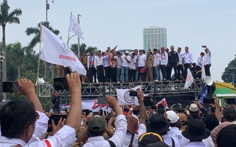 Tuntutan Diterima Pimpinan DPR, Organisasi Desa Mau Syukuran Potong Kambing