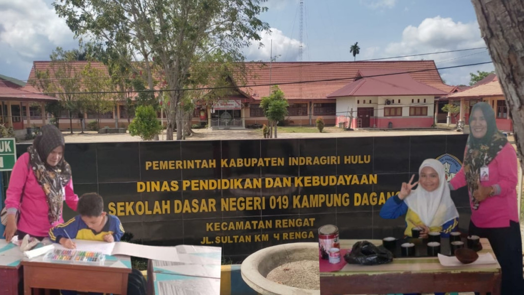 SDN 019 Kampung Dagang Ukir Prestasi Gemilang di Lomba FLS2N Kabupaten Inhu