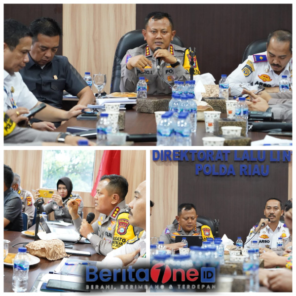 Dirlantas Polda Riau Kombes Pol Taufiq Inisiasi Rapat Forum LLAJ di Awal Tahun 2024