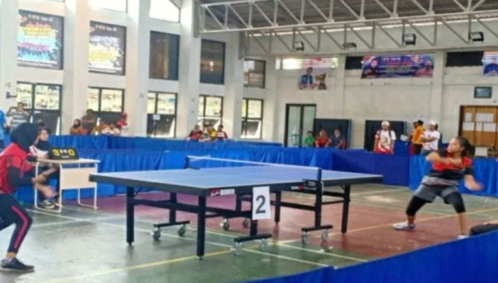 Lawannya Pingsan, Fauziah Sabet Emas Pertama Cabor Tenis Meja untuk Kuansing