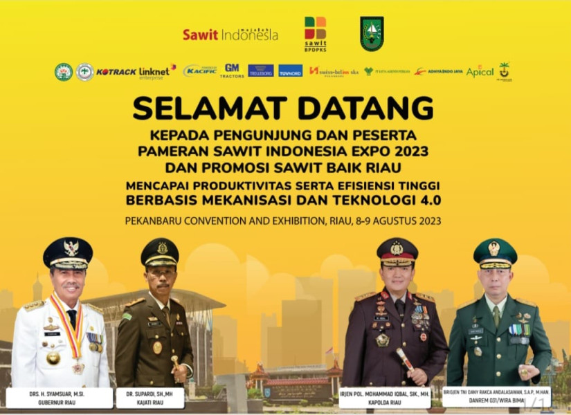 Diberikan Award di SIEXPO 2023, Melihat Kekompakan Forkopimda Riau Mendukung Sawit