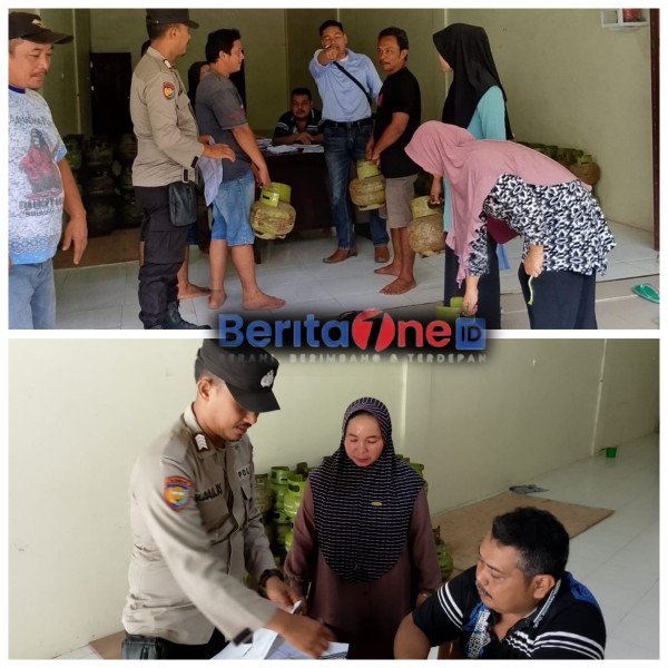 Langka, Polisi di Inhu Pantau Penyaluran Gas Bersubsidi 3Kg