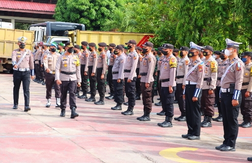 Pimpin Apel Gelar Pasukan Ops Zebra LK 2022, Ini Kata Kapolres Inhu