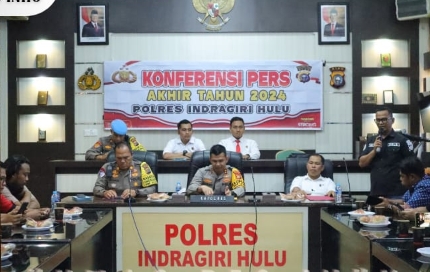 Polres Inhu Tangani 154 Kasus Narkoba di 2024, 210 Tersangka Ditangkap