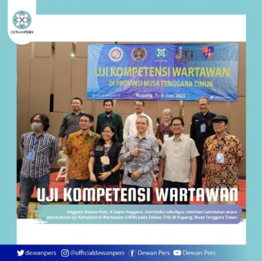 Dewan Pers akan Genjot Percepatan Peserta Uji Kompetensi Wartawan