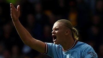 Hasil Wolves vs Man City: Haaland Bawa The Citizens ke Puncak Klasemen