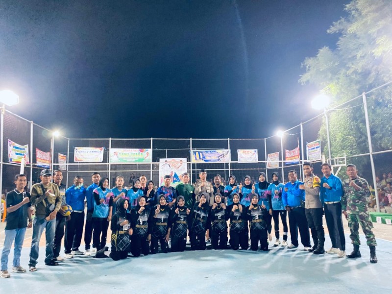 Gairahkan Ekonomi Warga, Turnamen Voli Bongkal Malang Tuai Pujian