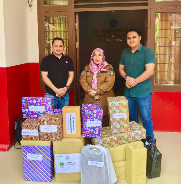 Bantu Puluhan Door Prize Gebyar Jurnalistik JMSI Pelalawan, K3S Peduli Literasi