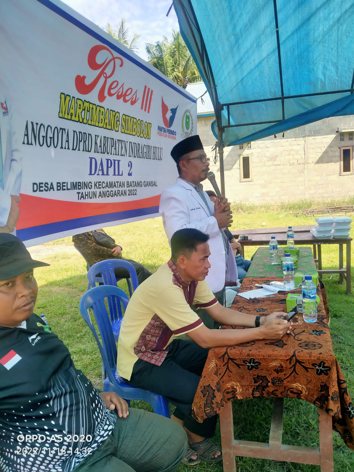 Ini Hasil Reses III Anggota DPRD Inhu Martimbang Simbolon di Dapil II