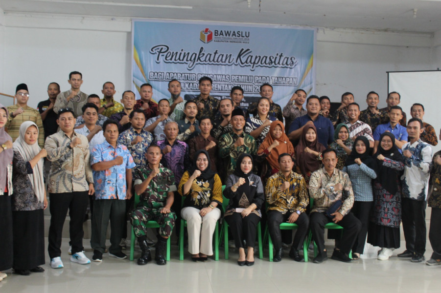Peningkatan Kapasitas Panwascam, Bawaslu Inhu Undang Anggota Bawaslu Riau