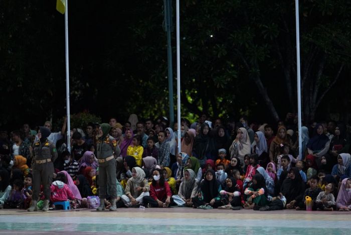 Meriah, Ribuan Masyarakat Hadiri Pembukaan MTQ XL Tingkat Provinsi Riau di Rohil