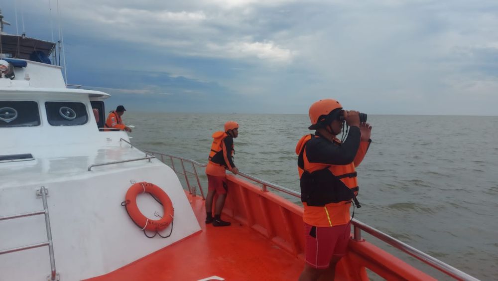 Tim SAR Cari Warga Malaysia Tenggelam di Perbatasan Laut Indonesia