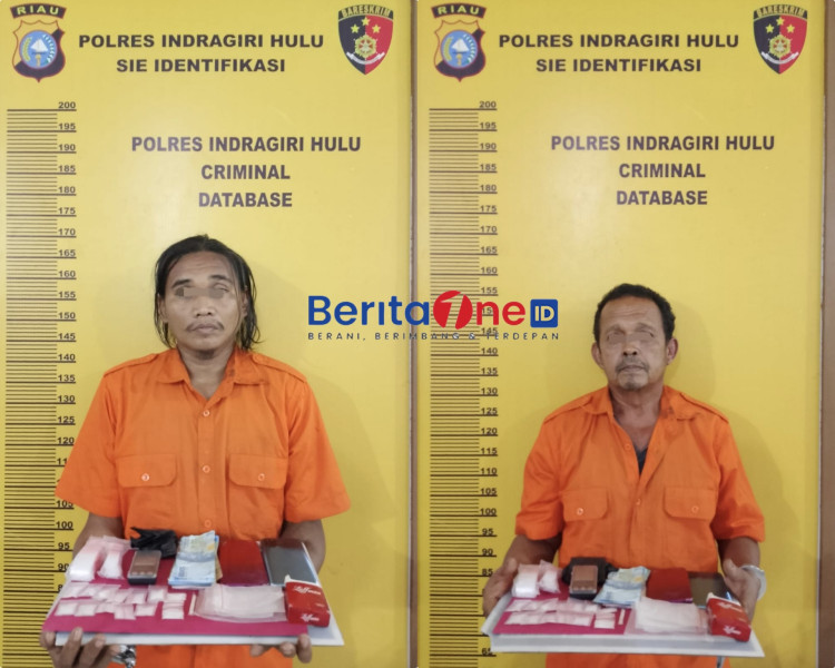 Penggerebekan Sukses: 15 Gram Sabu Disita dari Bandar Narkoba di Inhu