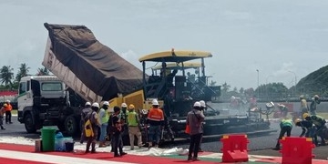 Sirkuit Mandalika Mulai Diaspal Ulang