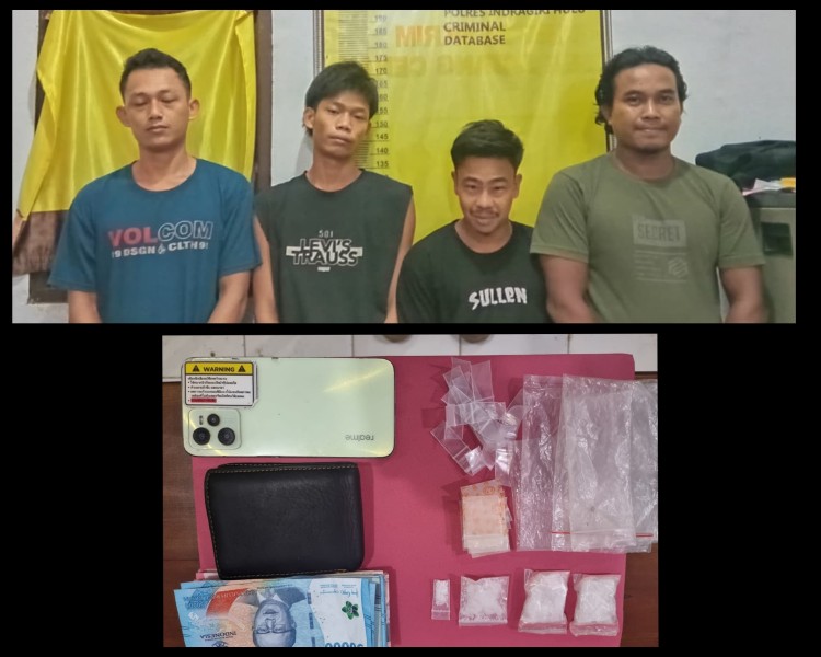 Komplotan Narkoba Diringkus di Desa Anak Talang, Polsek Batang Cenaku Ungkap Peran Dika Cs