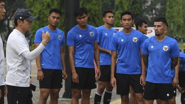 Shin Tae Yong Pusing, Pemain Timnas Indonesia Murung saat Berlatih di Kuwait
