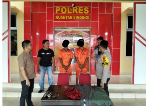 Bongkar Kotak Infak, Dua Pemuda di Kuansing Ditangkap