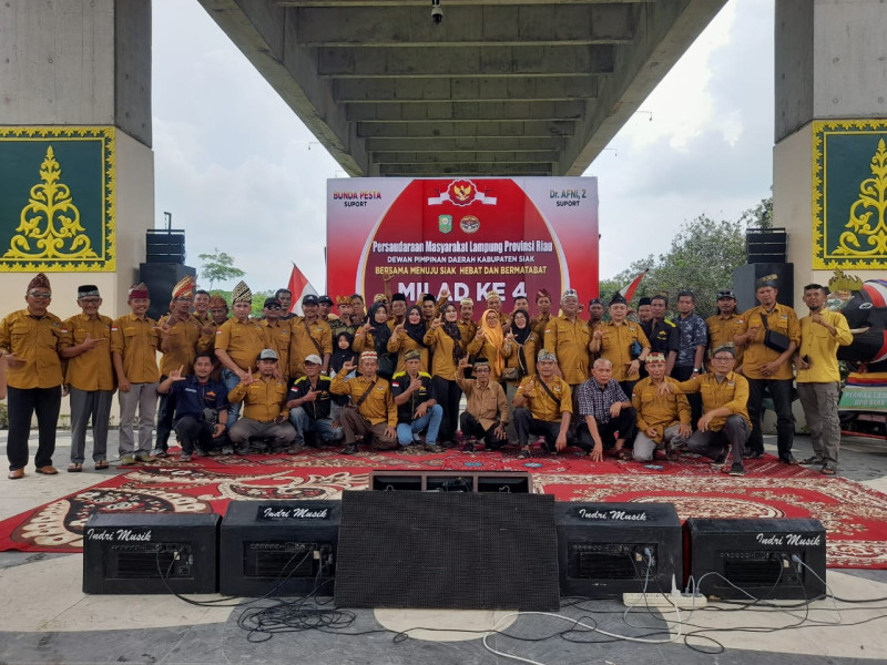 DPD Permas Lampri Kabupaten Siak Milad ke-4 Tahun: Bersama Menuju Siak Hebat dan Bermartabat